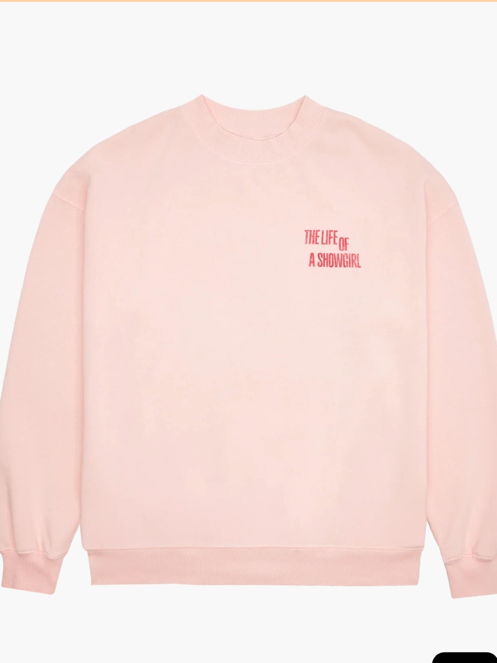 Honey Crewneck Sweatshirt - The Life of a Showgirl